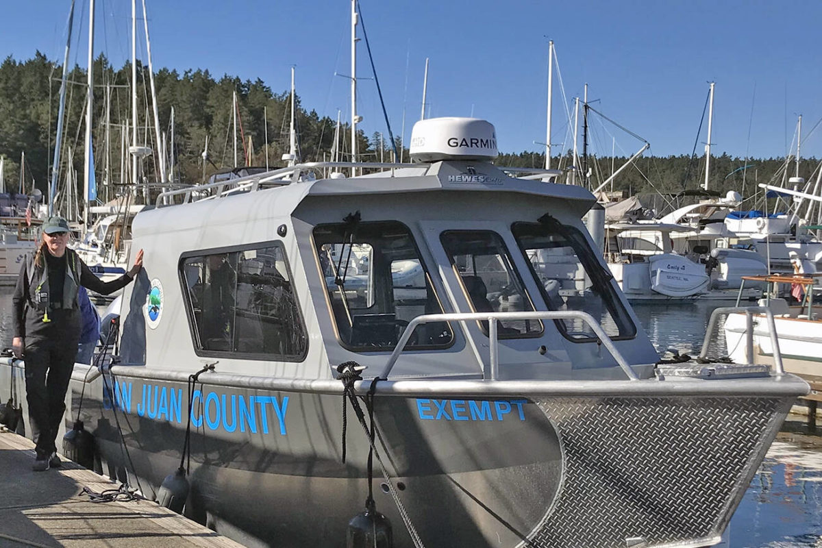 San Juan County employee recognized by the Oil Spill Task Force The