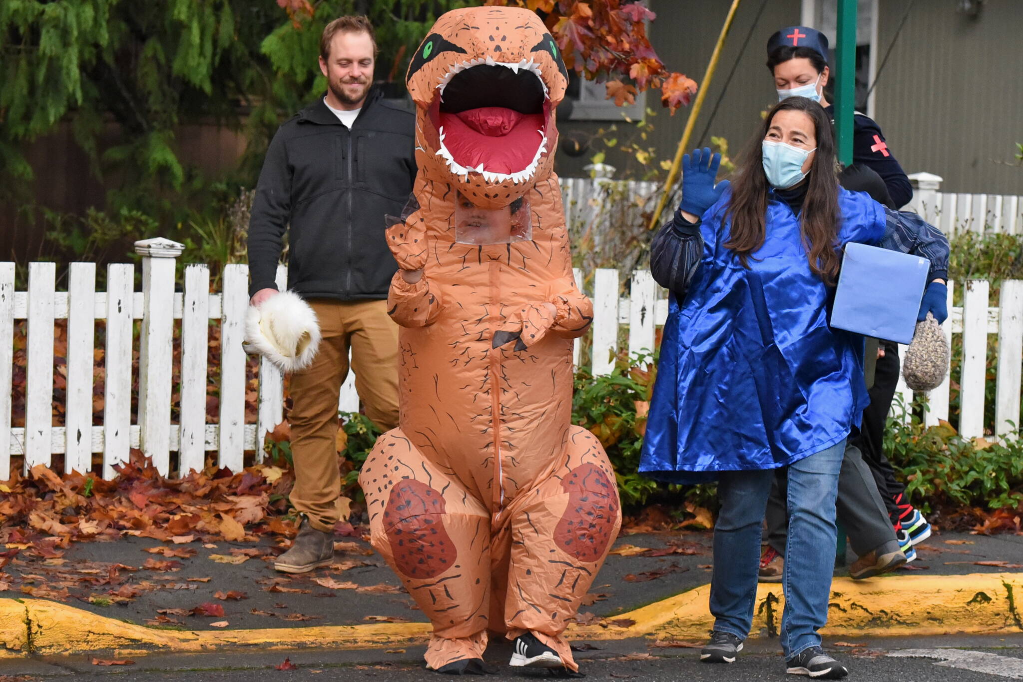 Staff photo/Tate Thomson
Friday Harbor Elementary School students showed off their costumes at the 2021 Halloween Parade on Friday, Oct. 29 at 9 a.m.