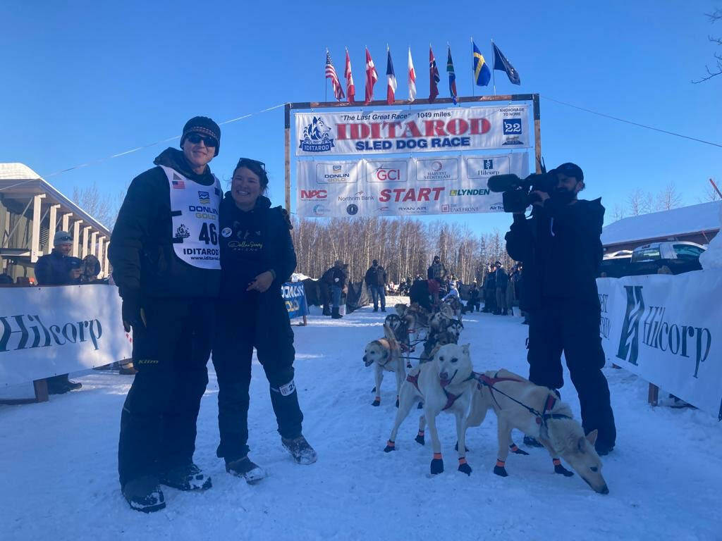 Contributed photo/ Chase Stoddard
Official restart 2022 Iditarod