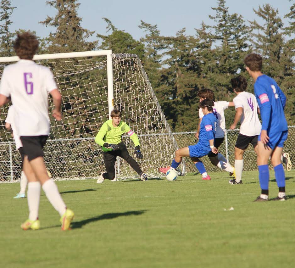 Contributed photo by Corey Wiscomb
Wolverines defend their goal.