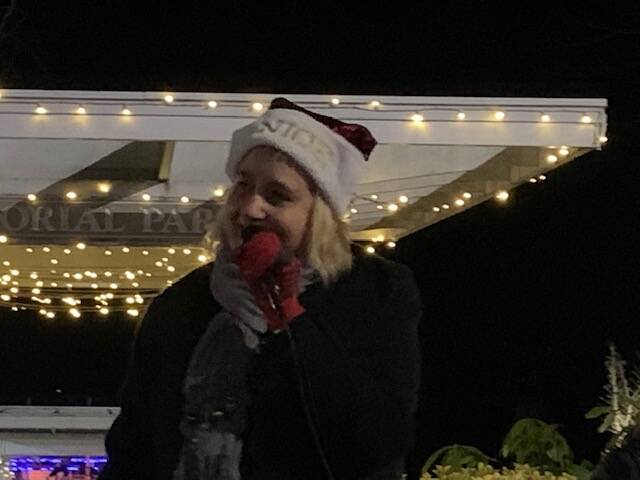 Heather Spaulding \ Staff photo
Kira Sable singing Christmas carols