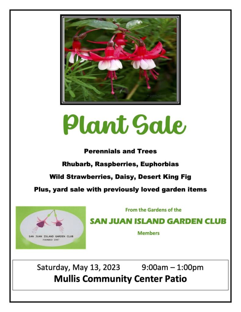 Garden Club plant sale The Journal of the San Juan Islands