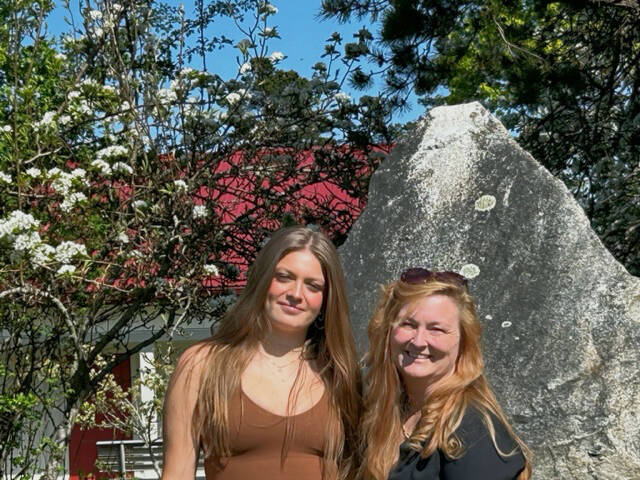 Heather Spaulding Staff photo
Daughter Carolyn with mother Keri Talbot.