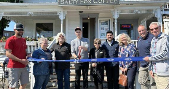 Contributed photo by the San Juan Island Chamber of Commerce
Tyler Bereth and company at the Salty Fox
