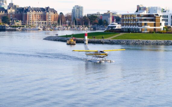Kenmore Air’s Otter seaplane in Victoria this past December. Photo courtesy Kenmore Air