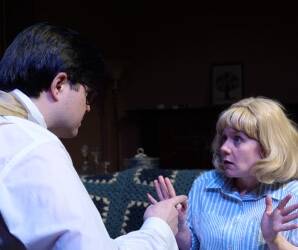 Contributed photo
Brandon Andrews as Bob Martindale and Carrie Jewett as Millie Martindale