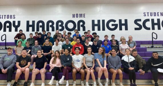 FHHS track and field team in attendance at Feb. 28 practice