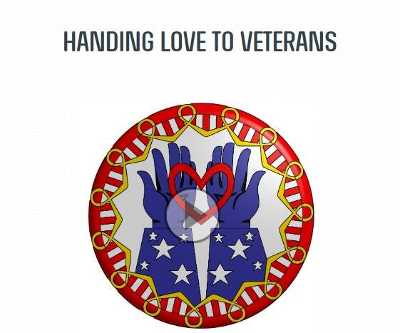 Contributed photo
“Handing Love to Veterans” by Megan Mellinger