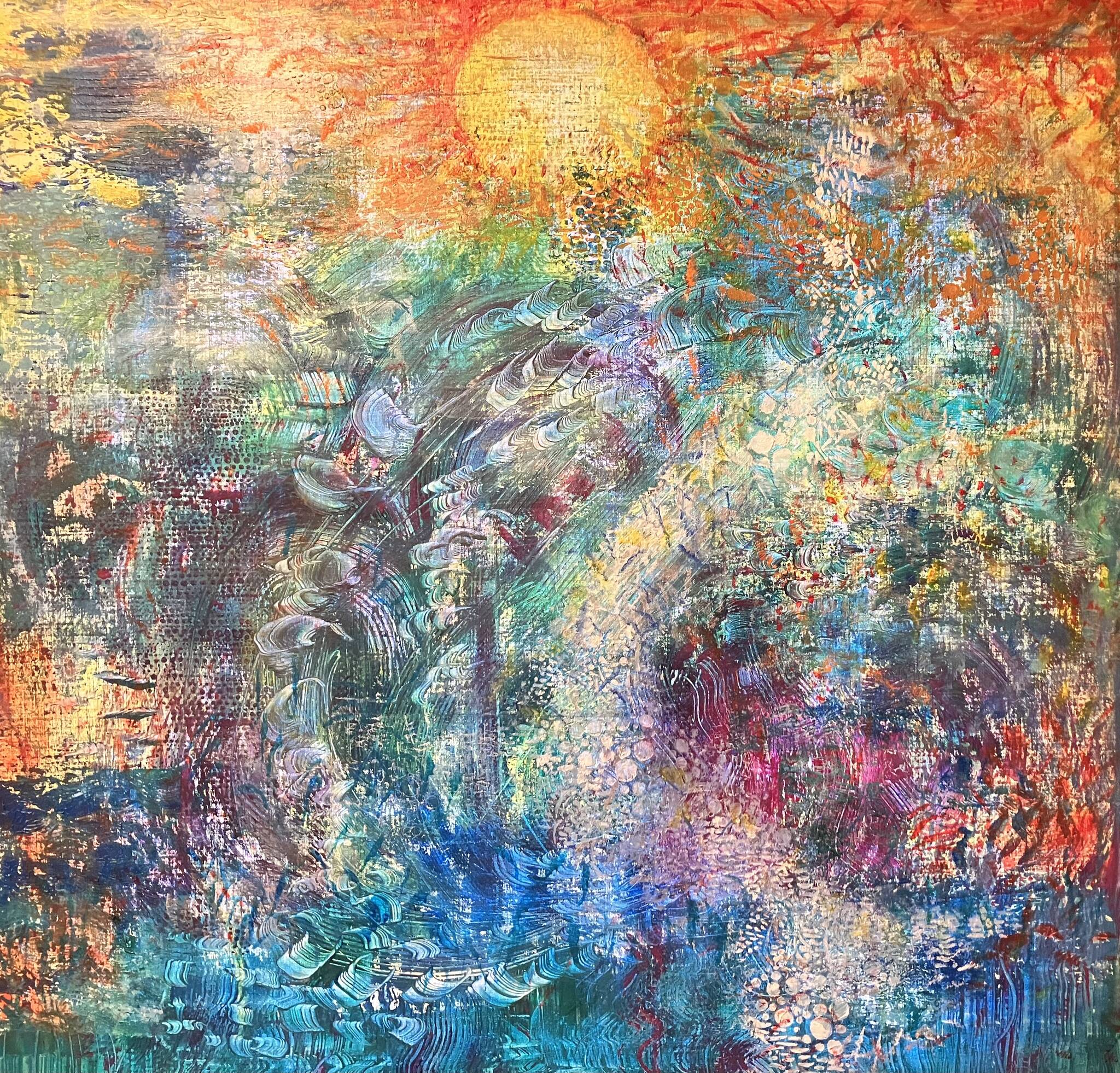 Contributed photo
Sunrise Over Waterfall by Amanda Azous.