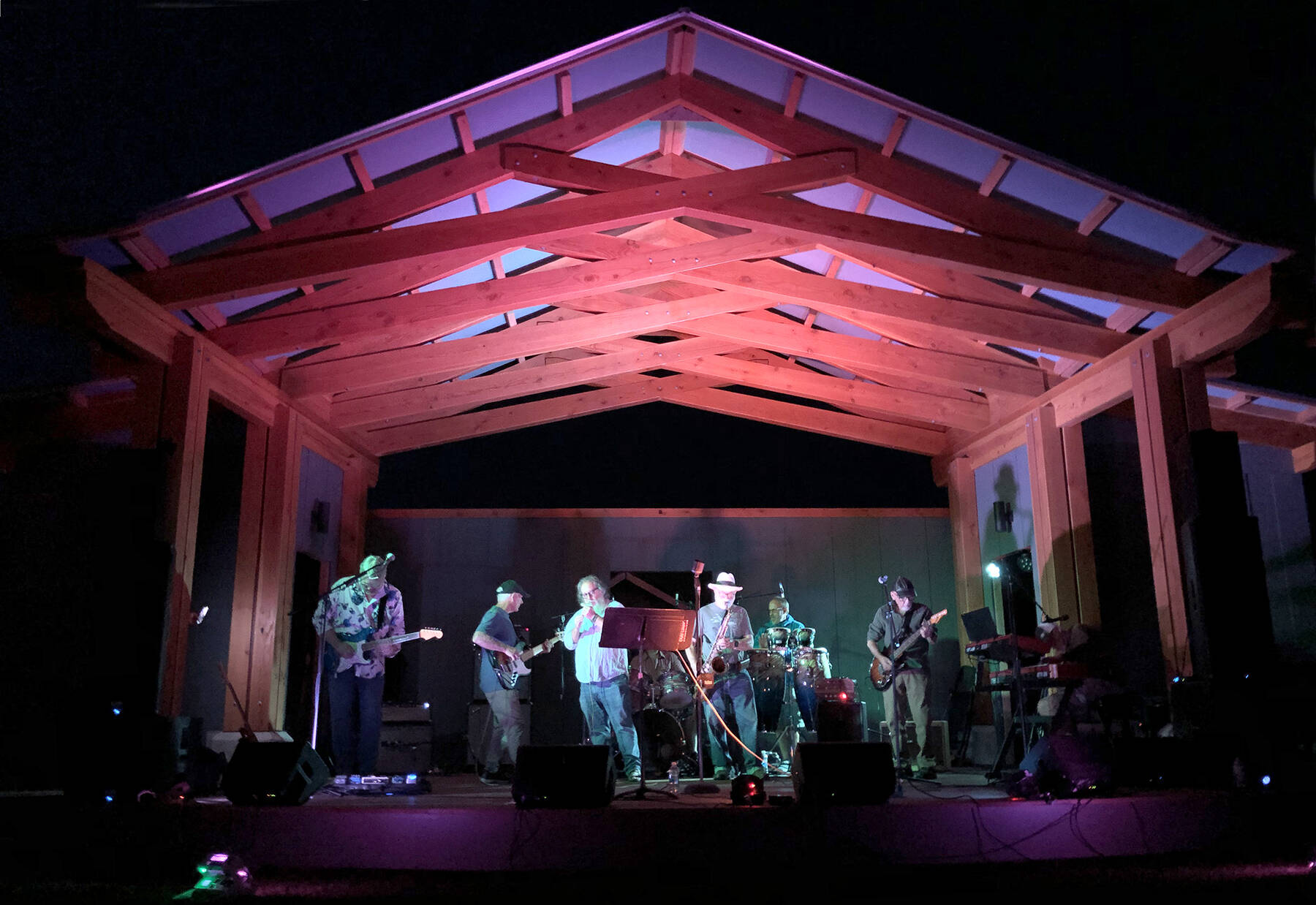 Kelley Balcomb-Bartok / Staff photo
Tommy Dale & The Dangerfields perform Thursday, August 24, on the newly completed Brickworks Stage.