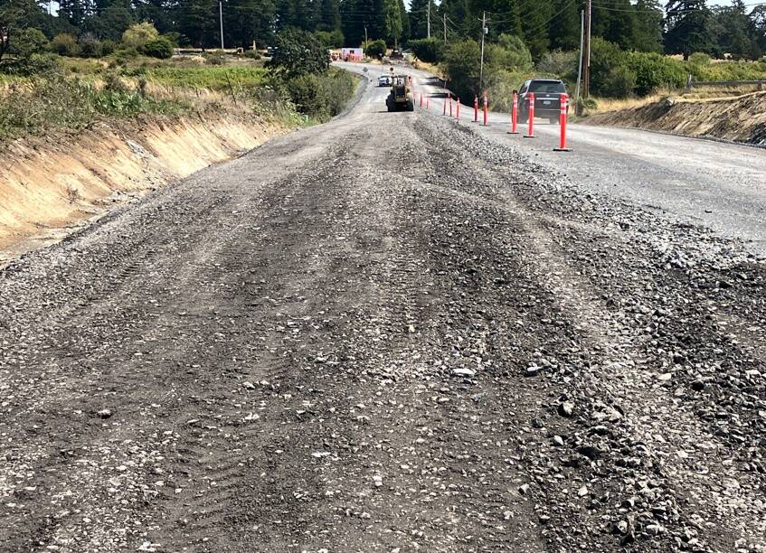 Contributed photo
Bailer Hill Road nearing completion
