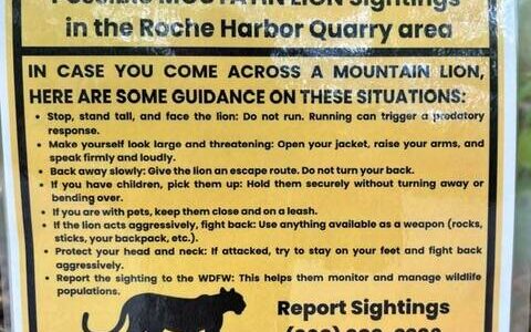 Warning posted in the area
Photo contributed by Kevin Culmback