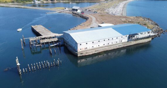 Contributed photo by the Port of Friday Harbor
Cannery building and parcel.