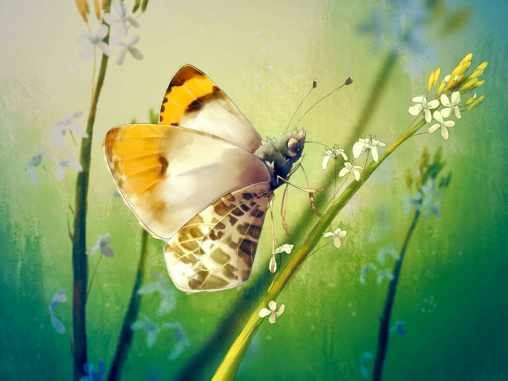‘Julia Orangetip’ by Sophie Citro.