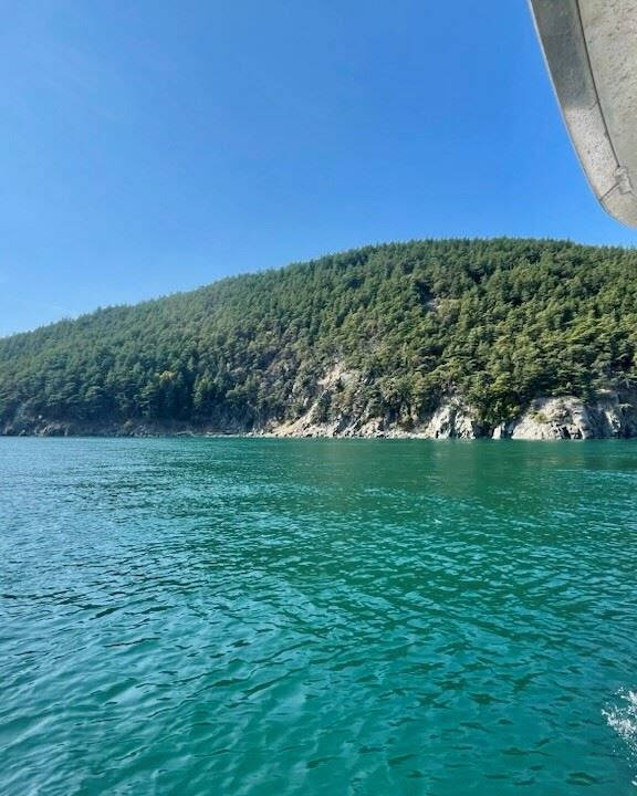 Contributed photo.
Eastern edge of Blakely Island.