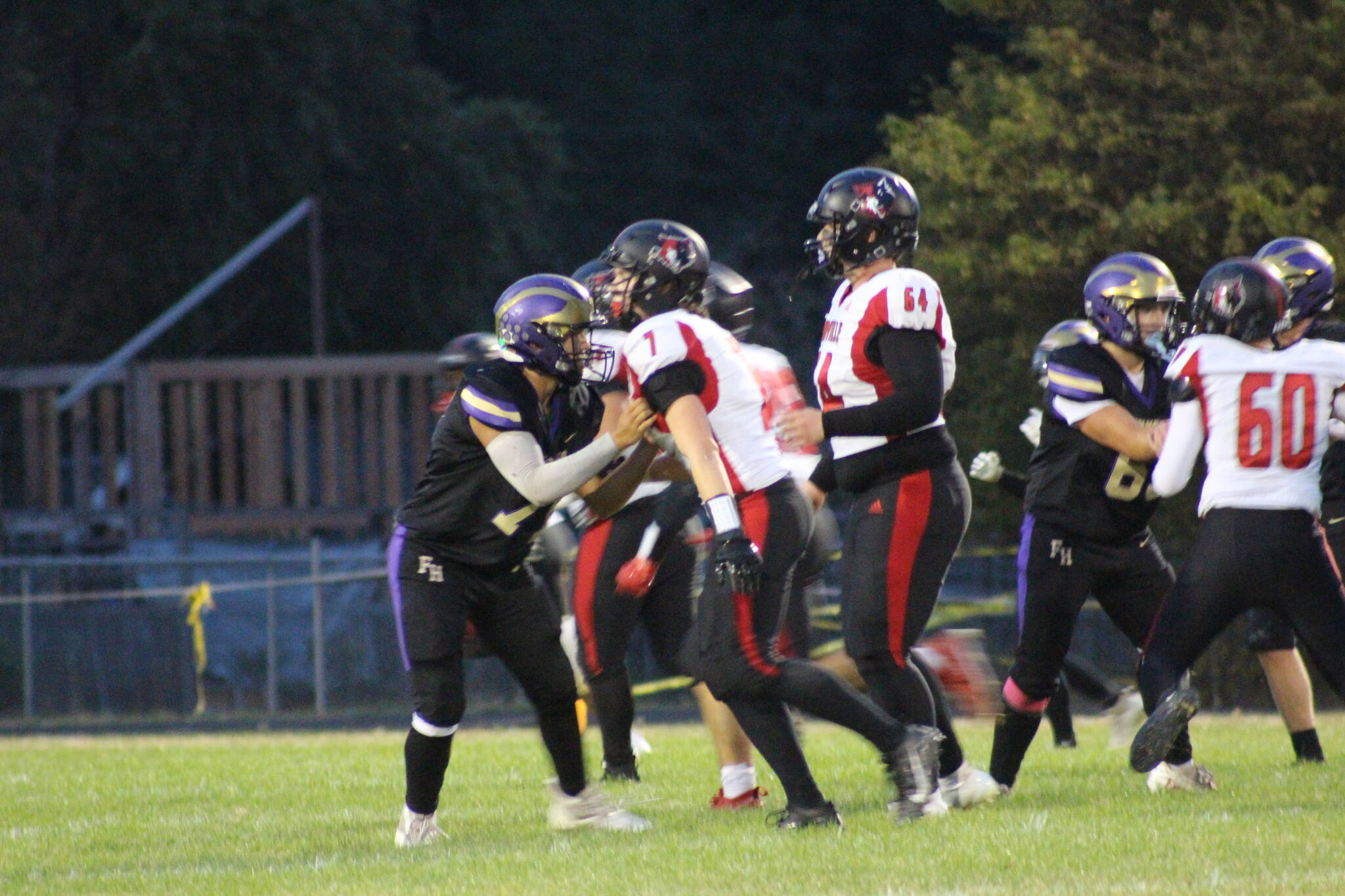 Heather Spaulding photo.
Wolverines defeated the Wolves 21 to 7 for the Homecoming game on Oct. 3.