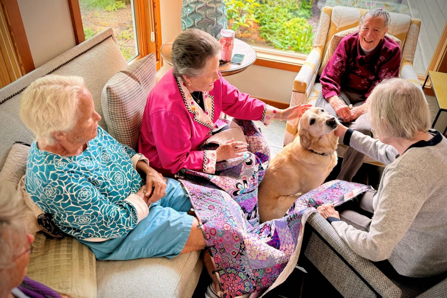 Contributed photo
Quilting at a Village at the Harbor