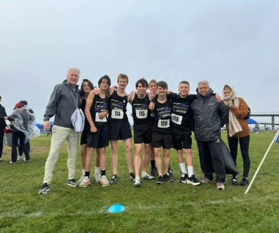 Darrell Kirk photo
The Wolverines’ Boys’ Cross Country team at the West Central WIAA District 3 on Nov. 1