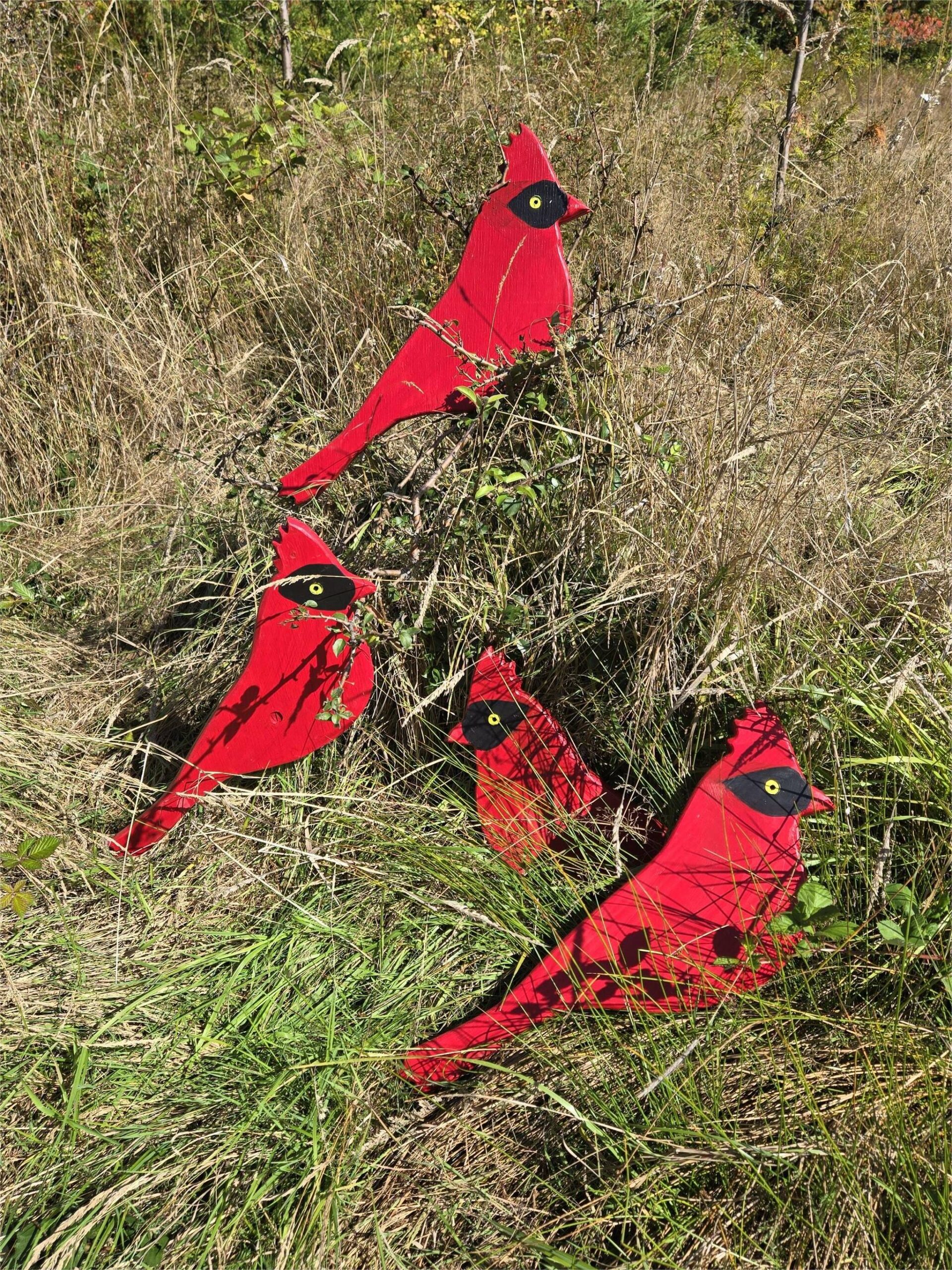 Contributed photo.
One of the many pieces on display: Four Calling Birds by Georgia Vanderyacht.