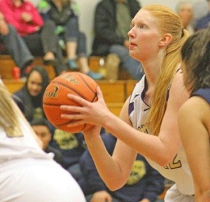 Alie Galt tossed in 18 points in the second half and a game-high 21 to help the Wolverines clinch a berth in the regional round of the 2B state tournament