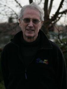 Pilot and retired architect Jim Dunn saw lights  moving erratically over Spring Street.