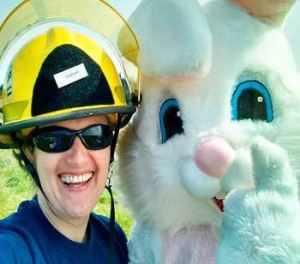 Organizers of San Juan Island Firefighter Association's 2015 Easter Egg Hunt