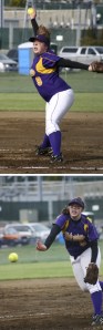 Friday Harbor pitcher Kerri Goff struck out seven en route to a 13-3 victory on the road Tuesday over Coupeville.