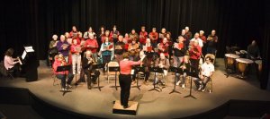San Juan Singers rehearse at Whittier Theatre