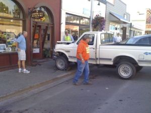 At roughly 8:50 a.m. on Monday