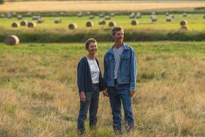 Scott Meyers and Brigit Waring of Lopez Island won an award for their Farmland Stewardship