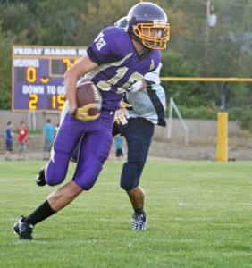 With pass reception in hand