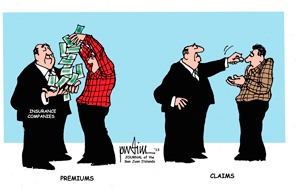 Cartoon musings on local news and events are published periodically in the Journal of the San Juan Islands