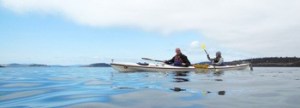 Rick Larsen paddles the waters of San Juan Islands in the wake of the National Monument dedication ceremony in March