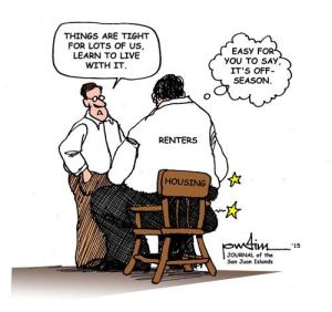 Cartoonist Rob Pudim's views on local news and events are published weekly in the Journal of the San Juan Islands and on SanJuanJournal.com as well. — Image Credit: Contributed Art/Rob Pudim