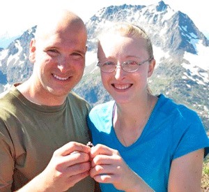 Engaged: Friday Harbor's Abigail Kitchen and Aaron Schwarzenbart.