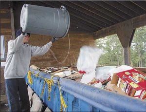 The future of self-haul at the San Juan Island transfer station on Sutton Road remains in doubt.