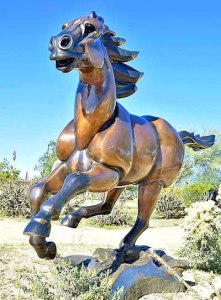 Crafted by local artist Jason Napier