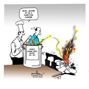 Cartoonist Rob Pudim's view on local news and events are published weekly in the Journal of the San Juan Islands