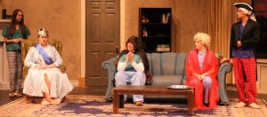 Friday Harbor High School Drama Group actors star as famous characters through the ages. From left