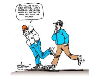 Cartoonist Rob Pudim's view on local news and events are published weekly in the Journal of the San Juan Islands