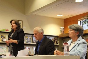 From left: Dr. Michelle Loftus