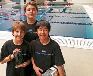 Friday Harbor Middle School ROV team members: Matthew McElrath