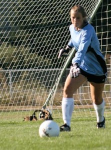 Friday Harbor goalkeeper Rhiana Franklin notched shutout No. 2 of the year in the Wolverines 0-0 tie