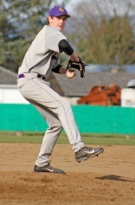 Otis Cooper-West delivers a strike in the Wolverines 13-3 victory over Concrete