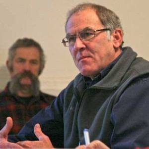 Pete Rose offers insights about his role as San Juan County Administrator at a meeting of the charter review commission