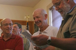 At a June 29 send-off bash hosted by the town of Friday Harbor