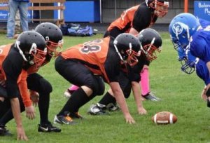 The Friday Harbor Tigers freshman and junior football teams play their final home game of the season