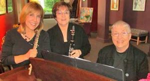 From left; 'Melodious Notes' musicians Traci Wilson