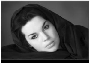 This Mark Gardner portrait of Hanna Burke