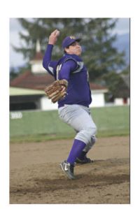 A batter’s worst nightmare: Richie Ochoa struck out 127 batters in 82 innings his junior year as a Wolverine. He has been named a 1A/B All-State starter.